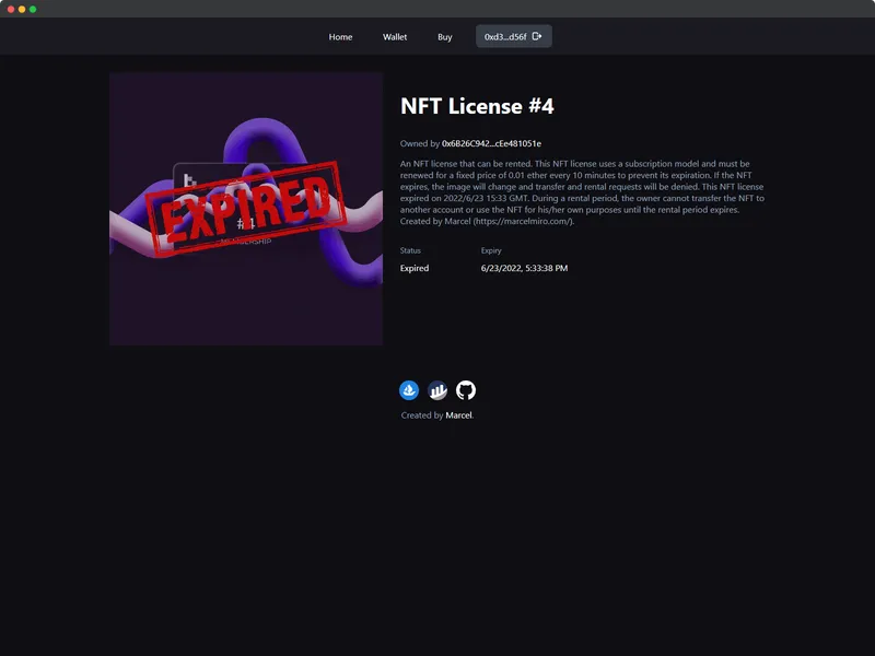 NFT License Collection